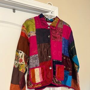 Tantrums Multicolor Patchwork Shacket